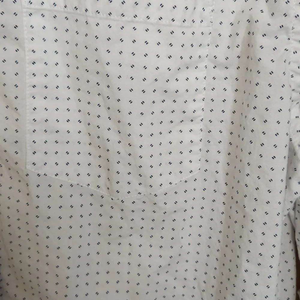 Banana Republic White Casual Button Down Shirt